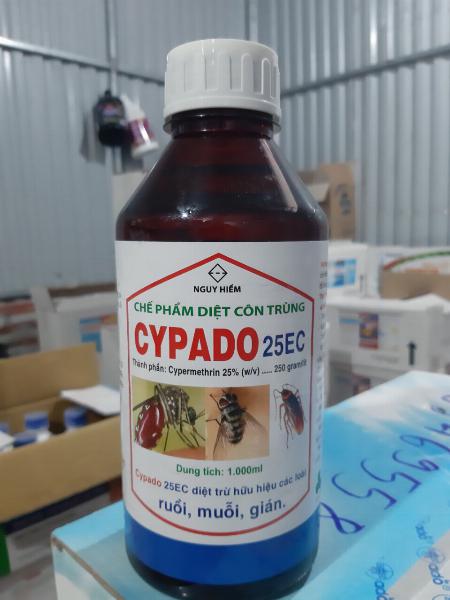 Thuốc diệt muỗi, côn trùng CYPADO 25EC
